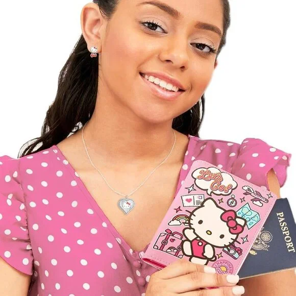 Passport Holder for Travel Official License, Cute Passport Cover, Sanrio Gifts - Picture 2 of 9